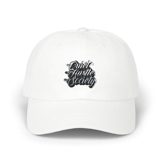 Dad Cap — "Quiet Hustle" Embroidered Baseball Hat