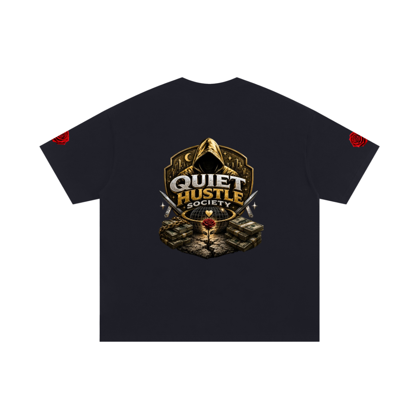 Unisex Oversized QHS Cotton T-Shirt