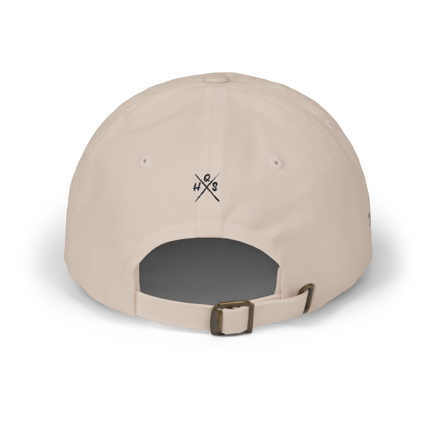Floral 'QH society' Classic Dad Cap — Vintage Botanical Baseball Hat