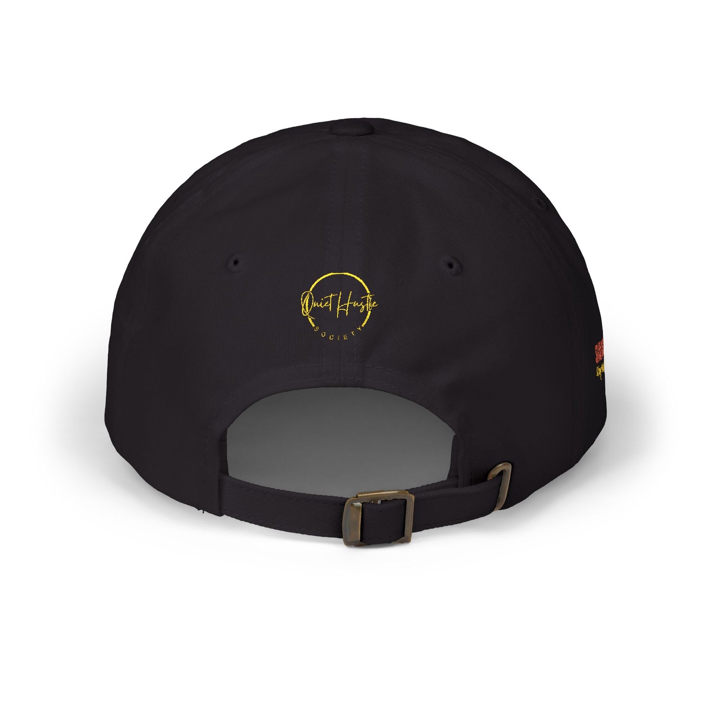 Dad Cap — "Quiet Hustle Society" Embroidered Baseball Hat