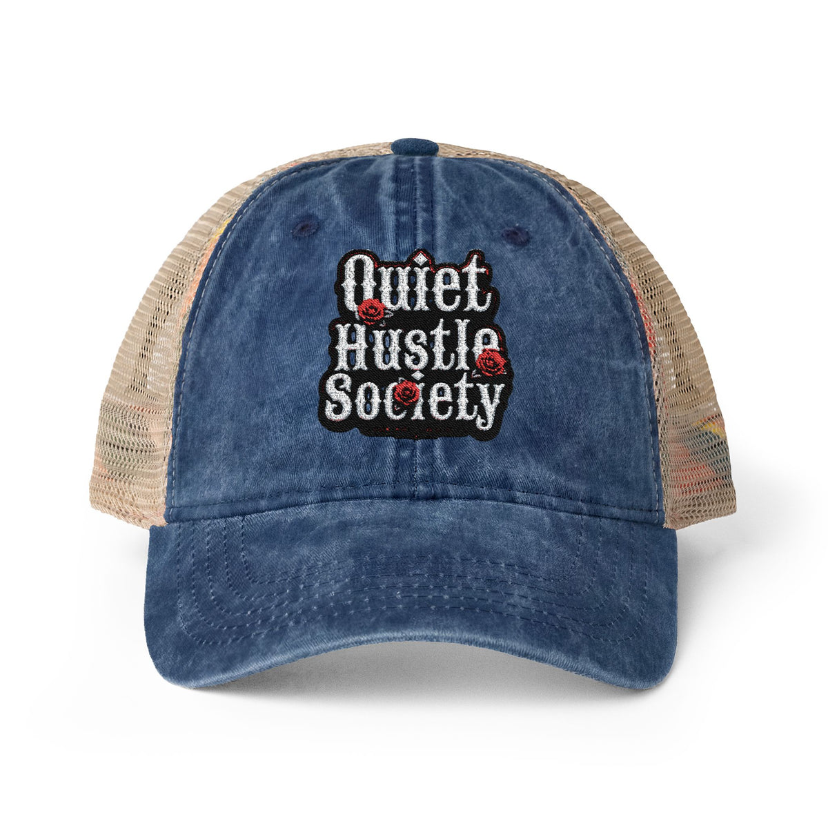Women's QHS Washed Mesh-Back Cap