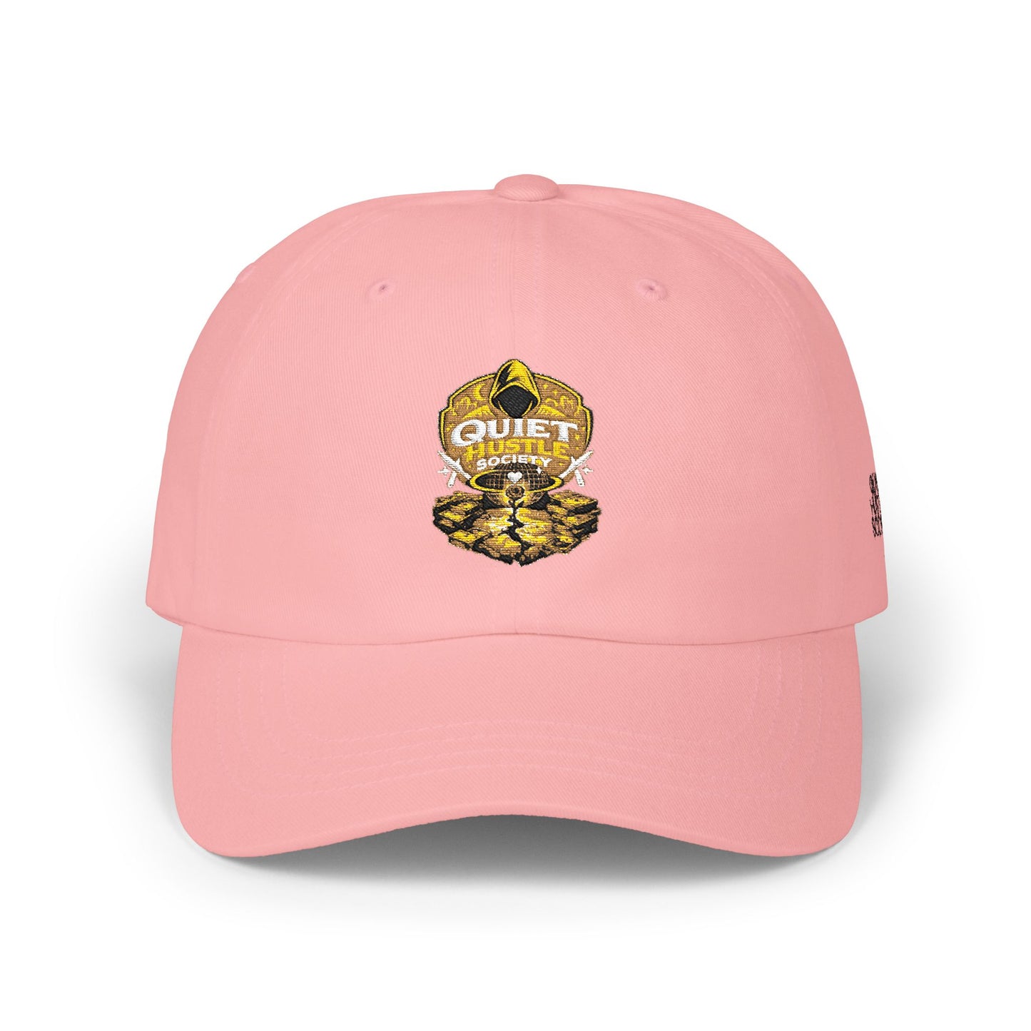 Dad Cap — "Quiet Hustle" Embroidered Baseball Hat