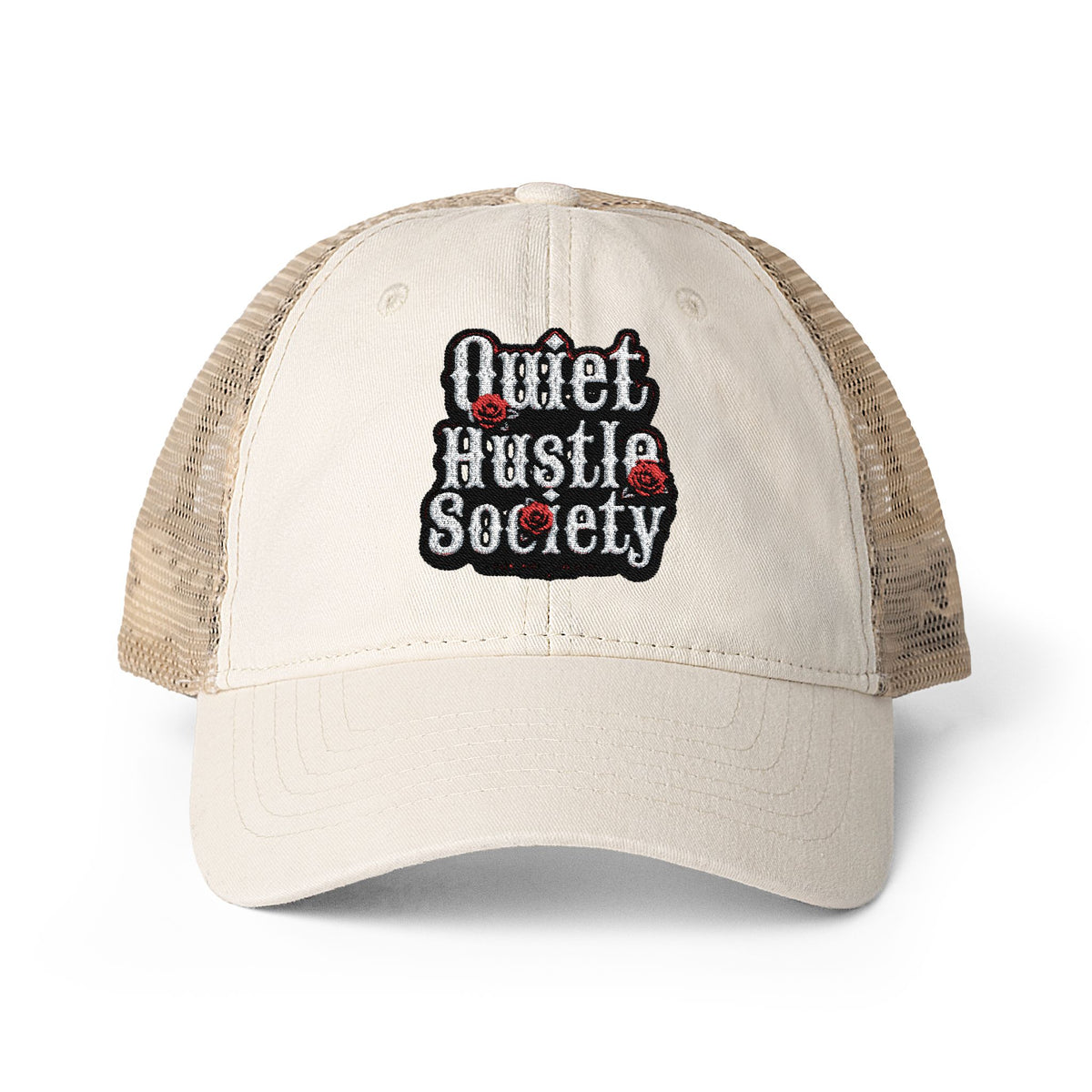 Women's QHS Washed Mesh-Back Cap