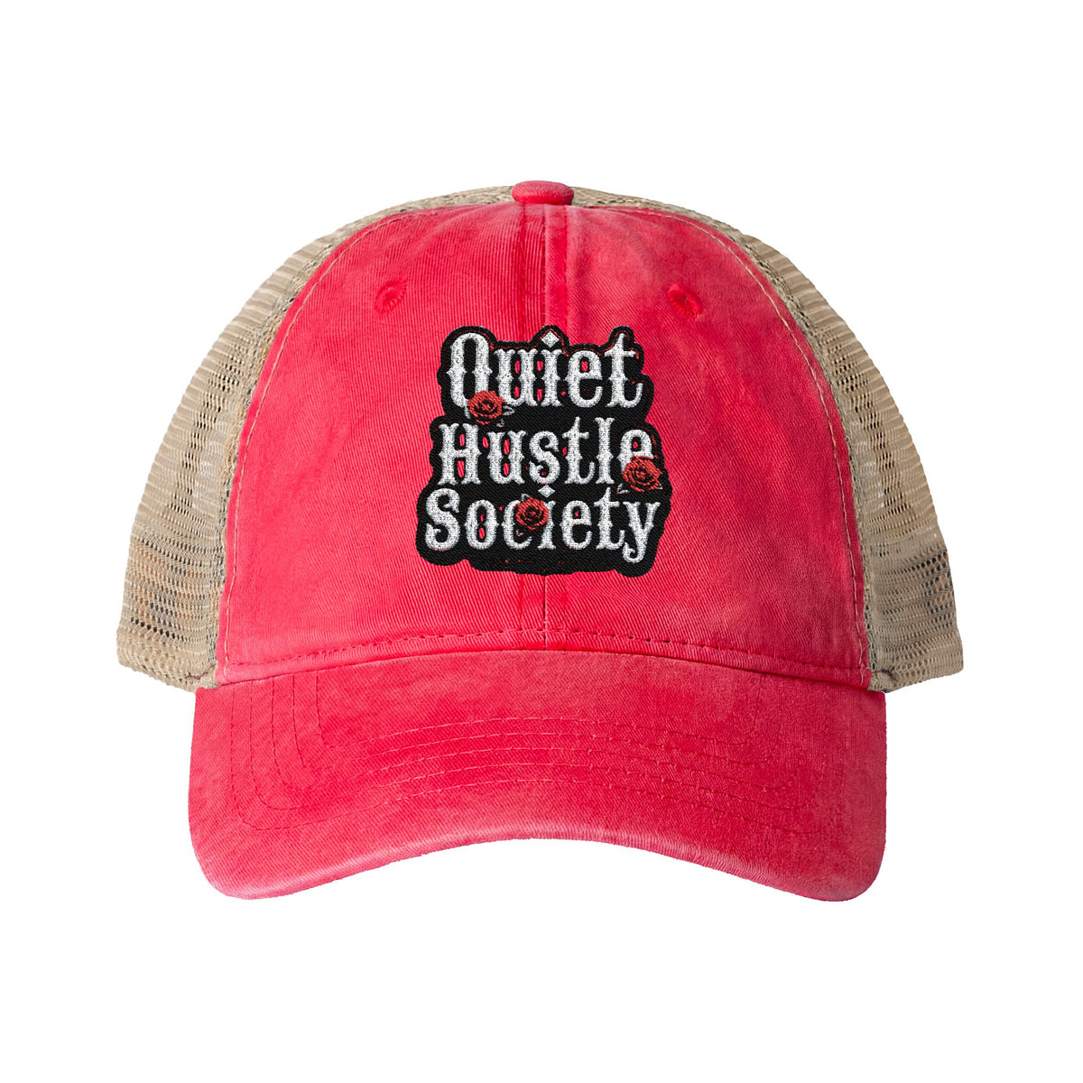 Women's QHS Washed Mesh-Back Cap