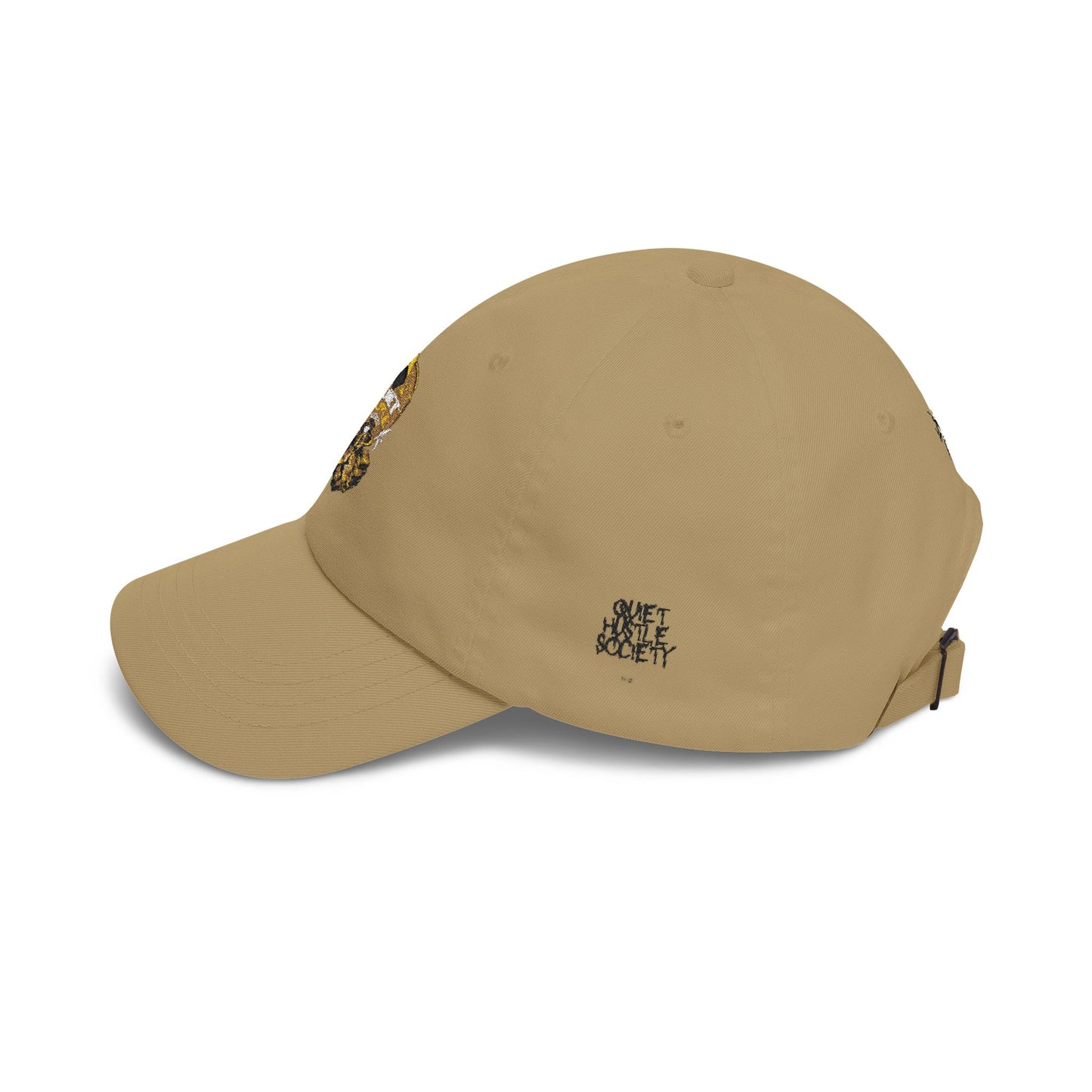 Dad Cap — "Quiet Hustle" Embroidered Baseball Hat