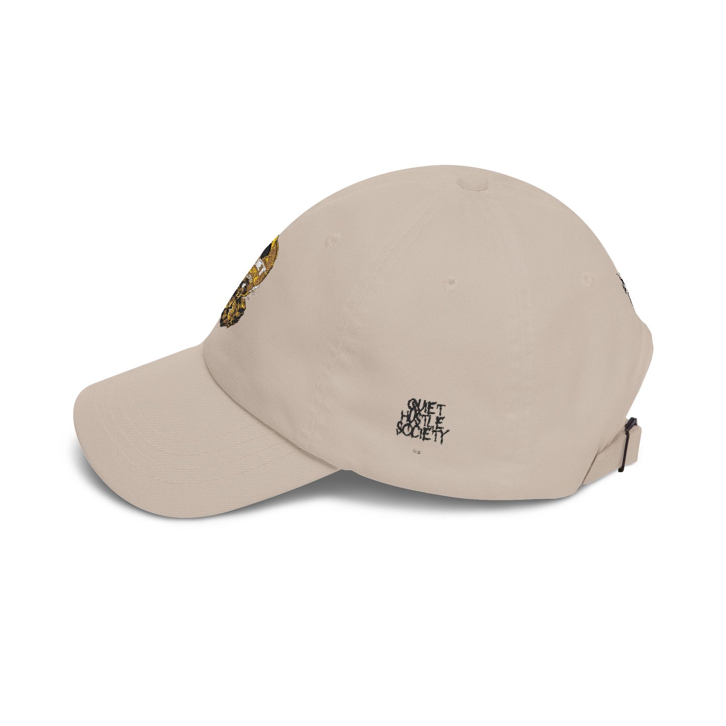Dad Cap — "Quiet Hustle" Embroidered Baseball Hat