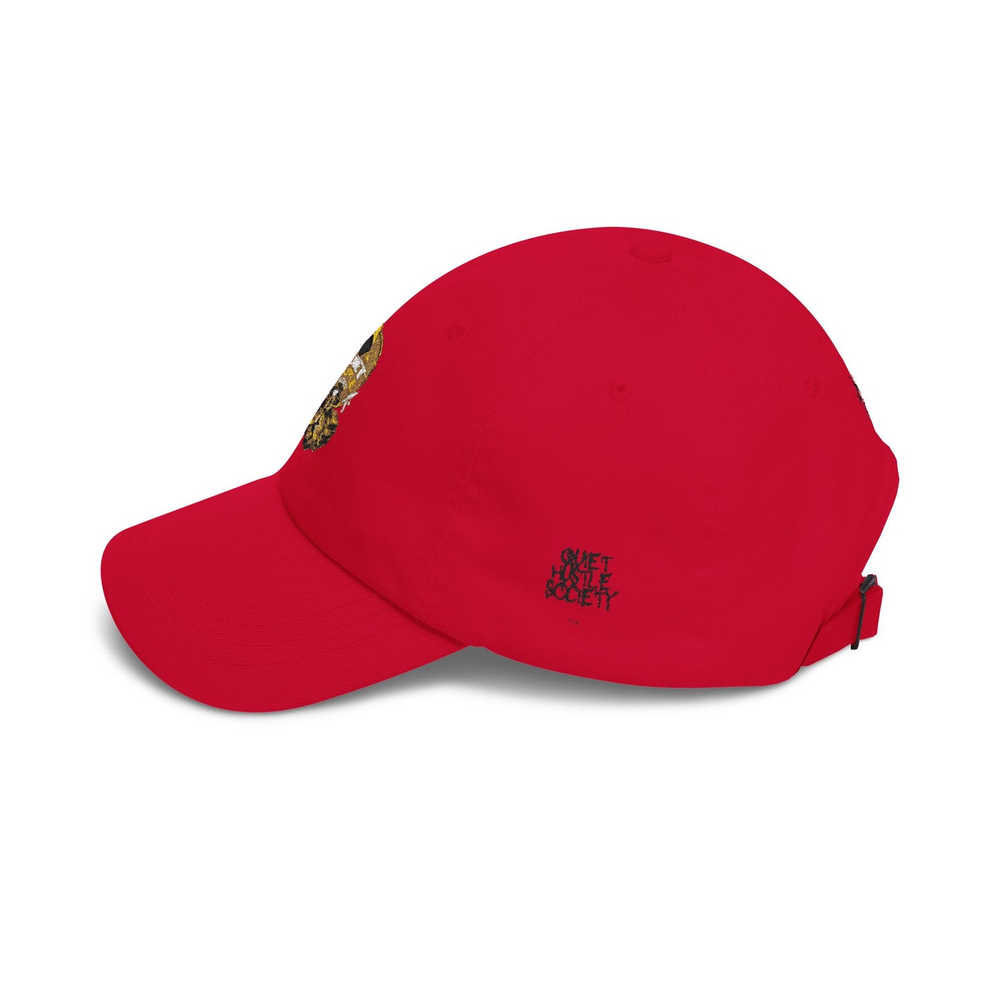 Dad Cap — "Quiet Hustle" Embroidered Baseball Hat