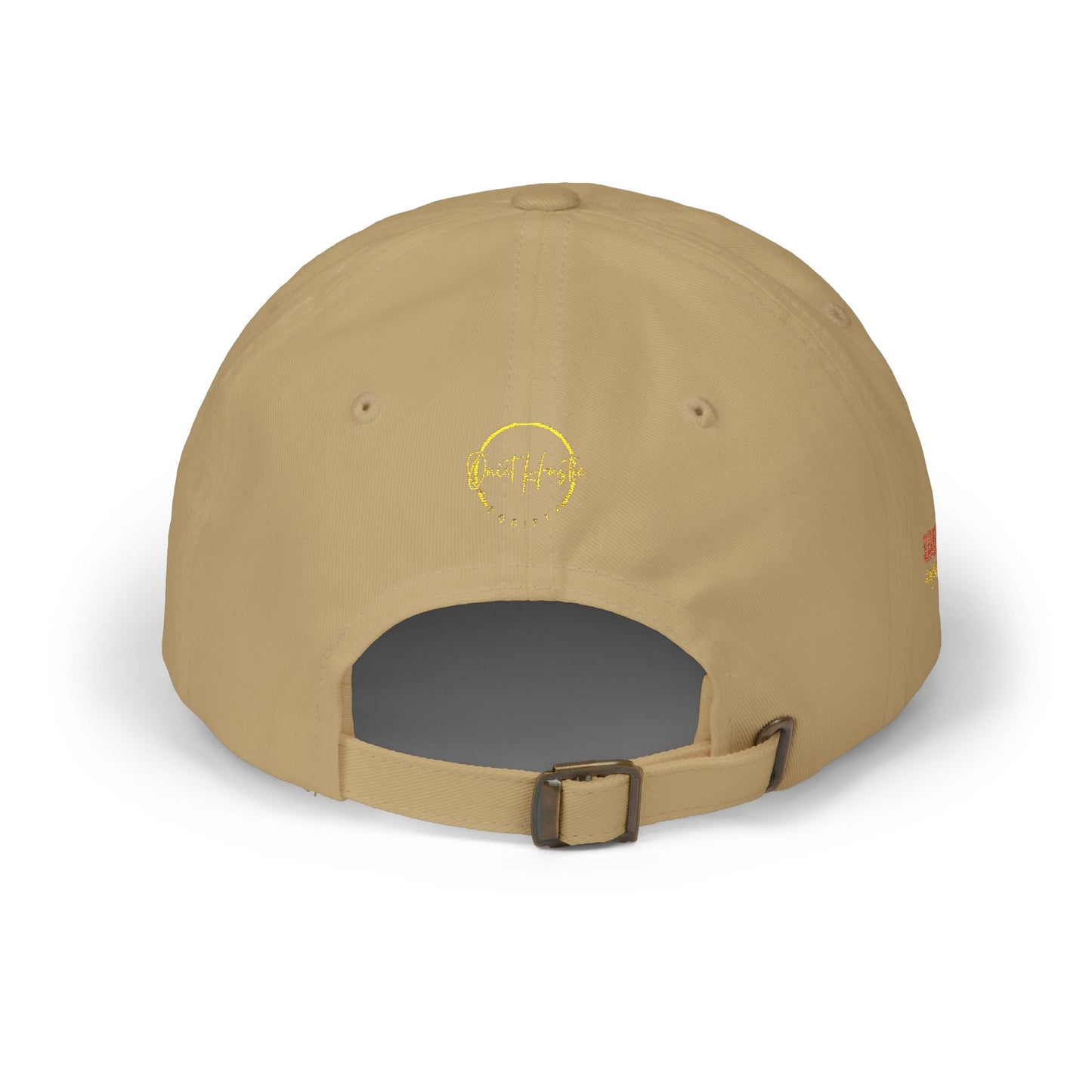 Dad Cap — "Quiet Hustle Society" Embroidered Baseball Hat