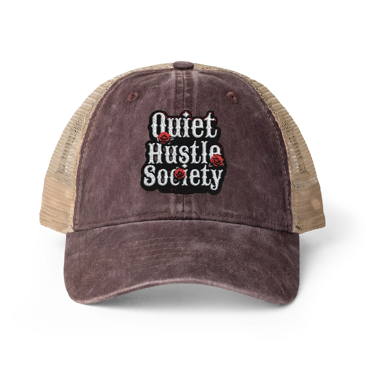 Women's QHS Washed Mesh-Back Cap