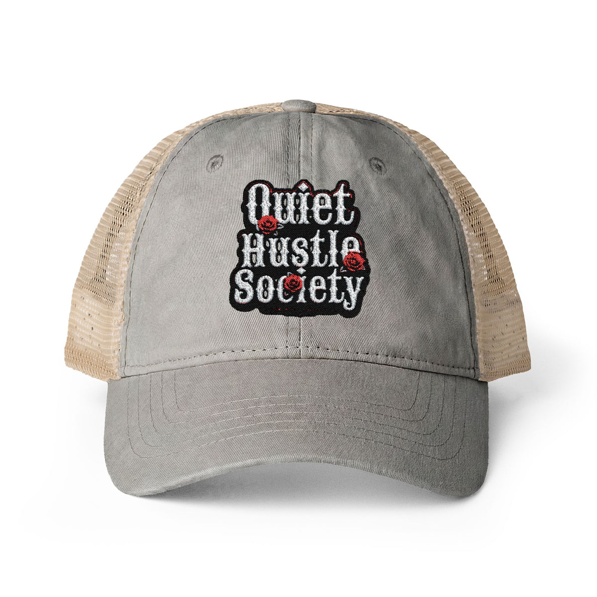 Women's QHS Washed Mesh-Back Cap