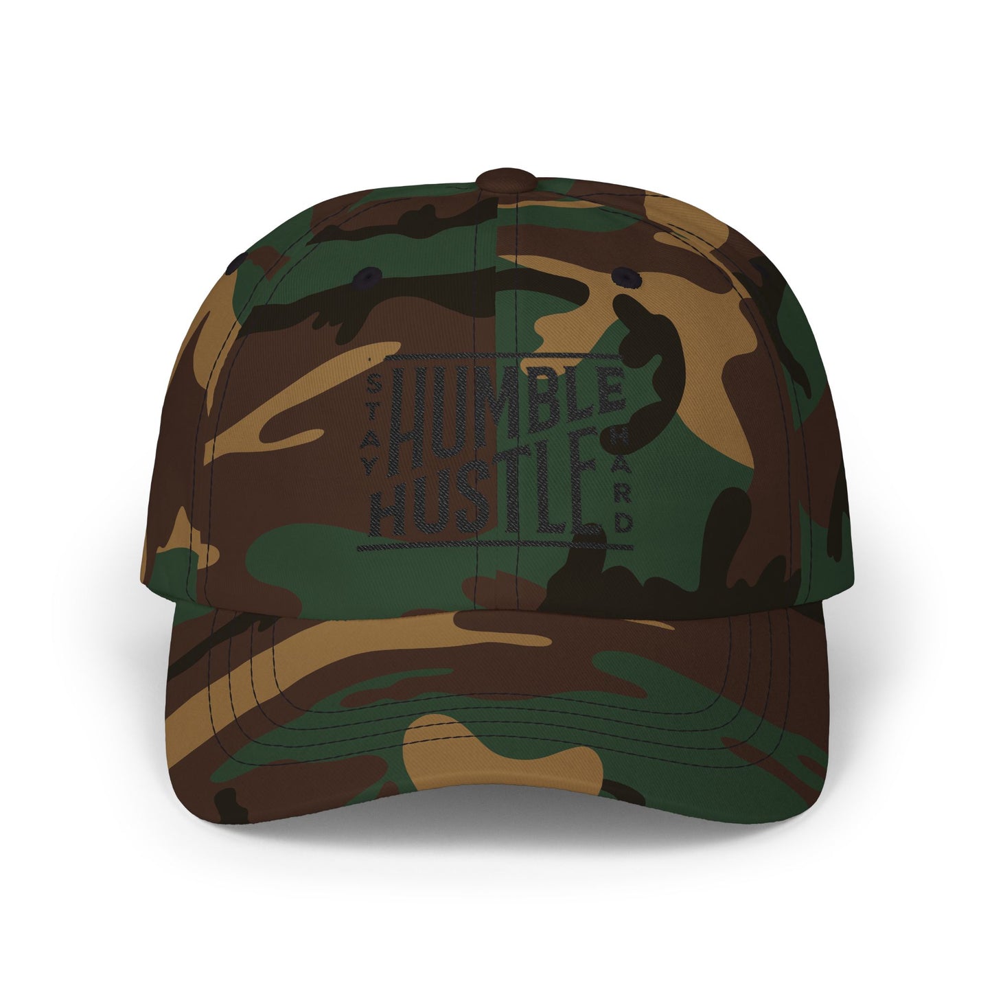 Dad Cap — "Stay Humble" Motivational Embroidered Baseball Hat