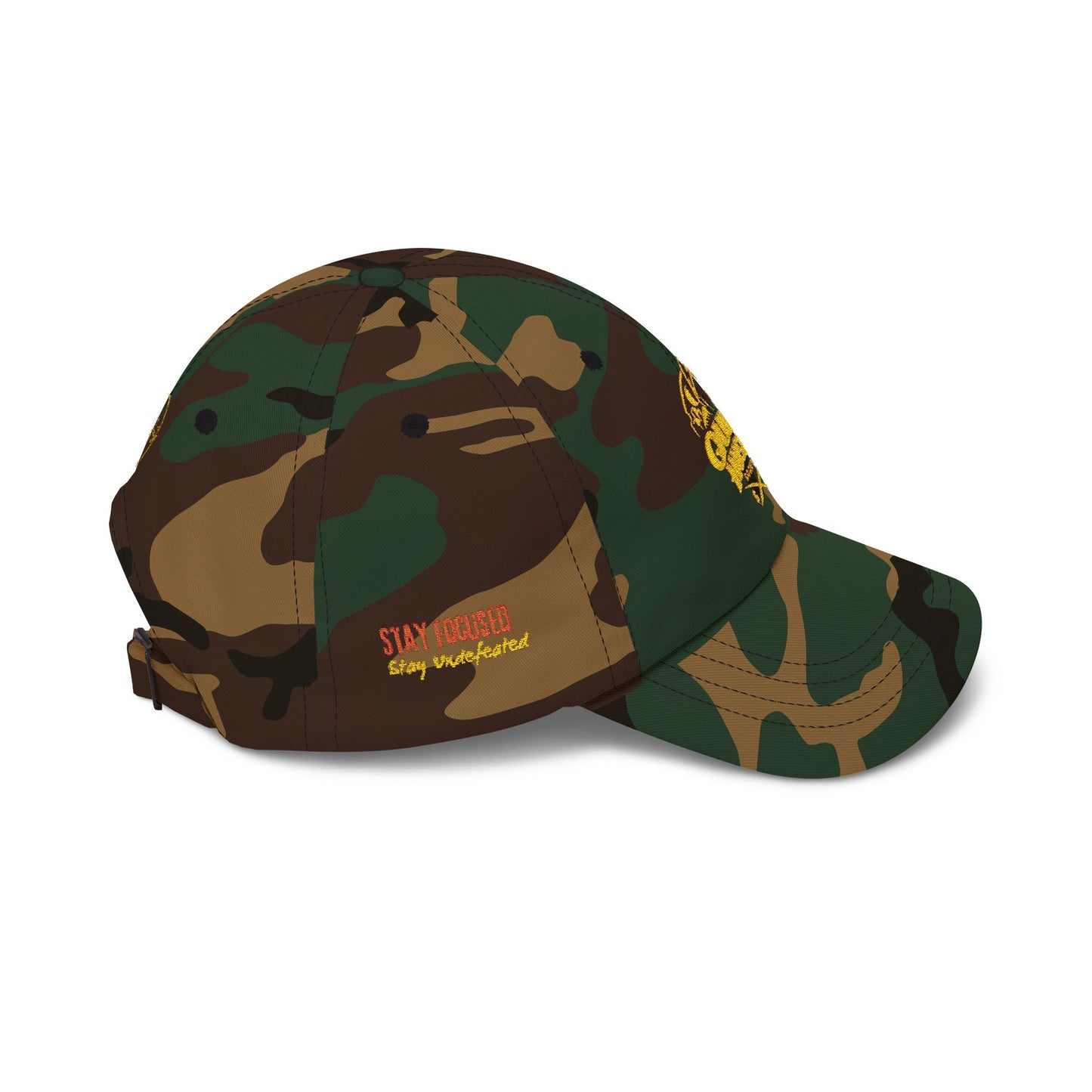Dad Cap — "Quiet Hustle Society" Embroidered Baseball Hat