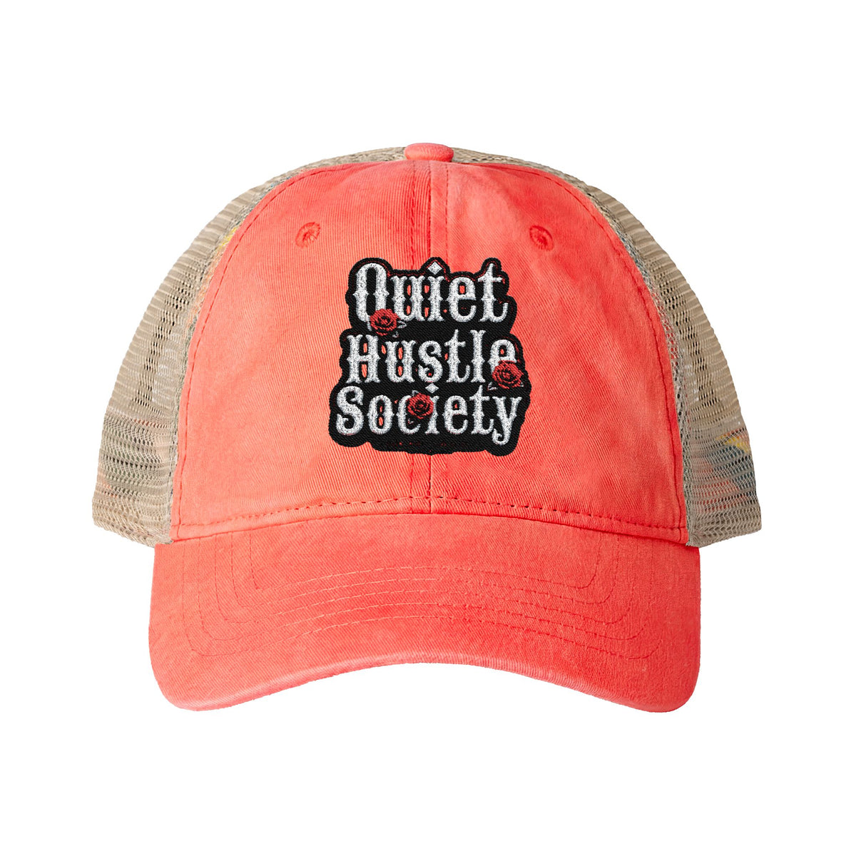 Women's QHS Washed Mesh-Back Cap