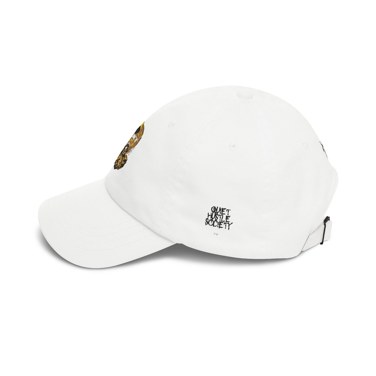 Dad Cap — "Quiet Hustle" Embroidered Baseball Hat