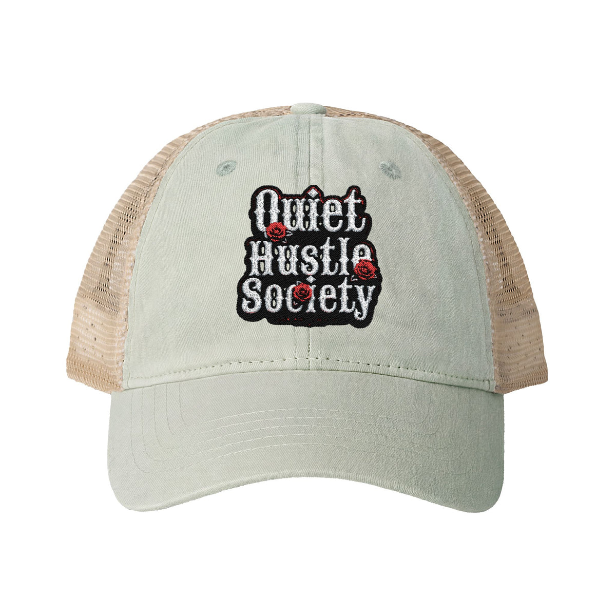 Women's QHS Washed Mesh-Back Cap