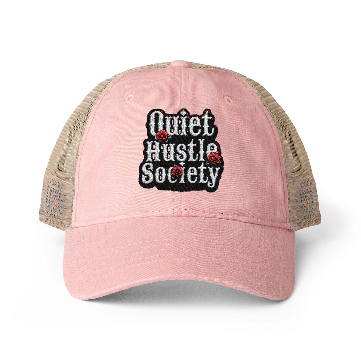 Women's QHS Washed Mesh-Back Cap