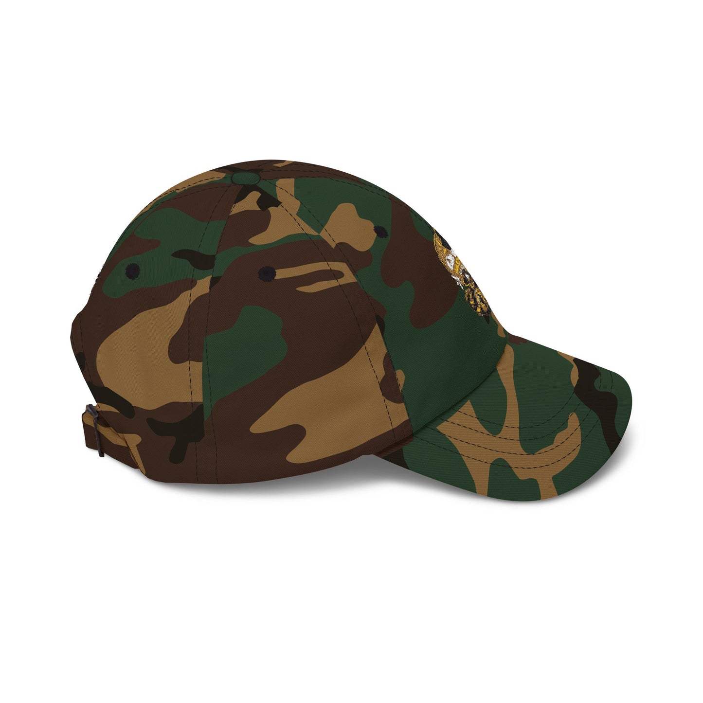Dad Cap — "Quiet Hustle" Embroidered Baseball Hat