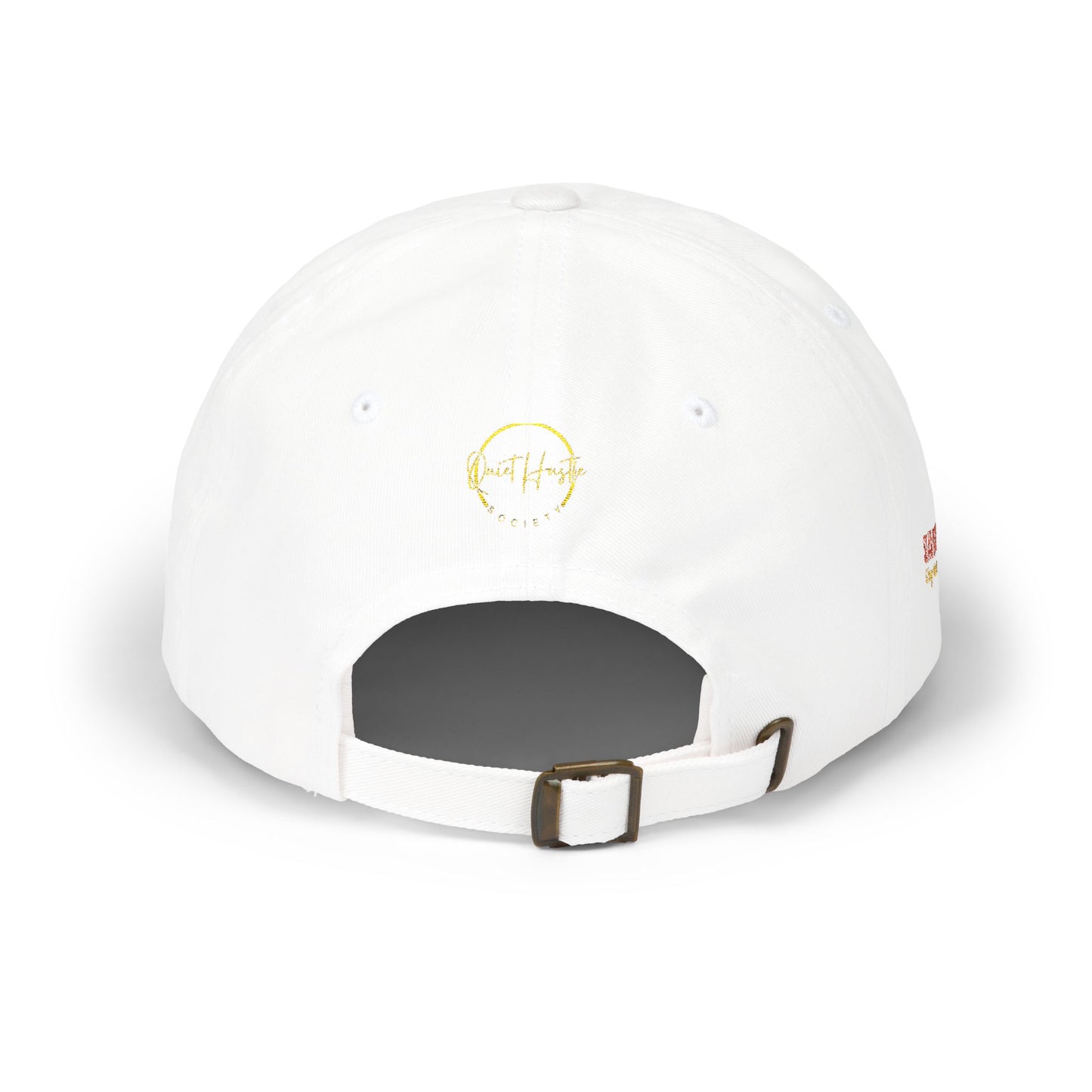 Dad Cap — "Quiet Hustle Society" Embroidered Baseball Hat