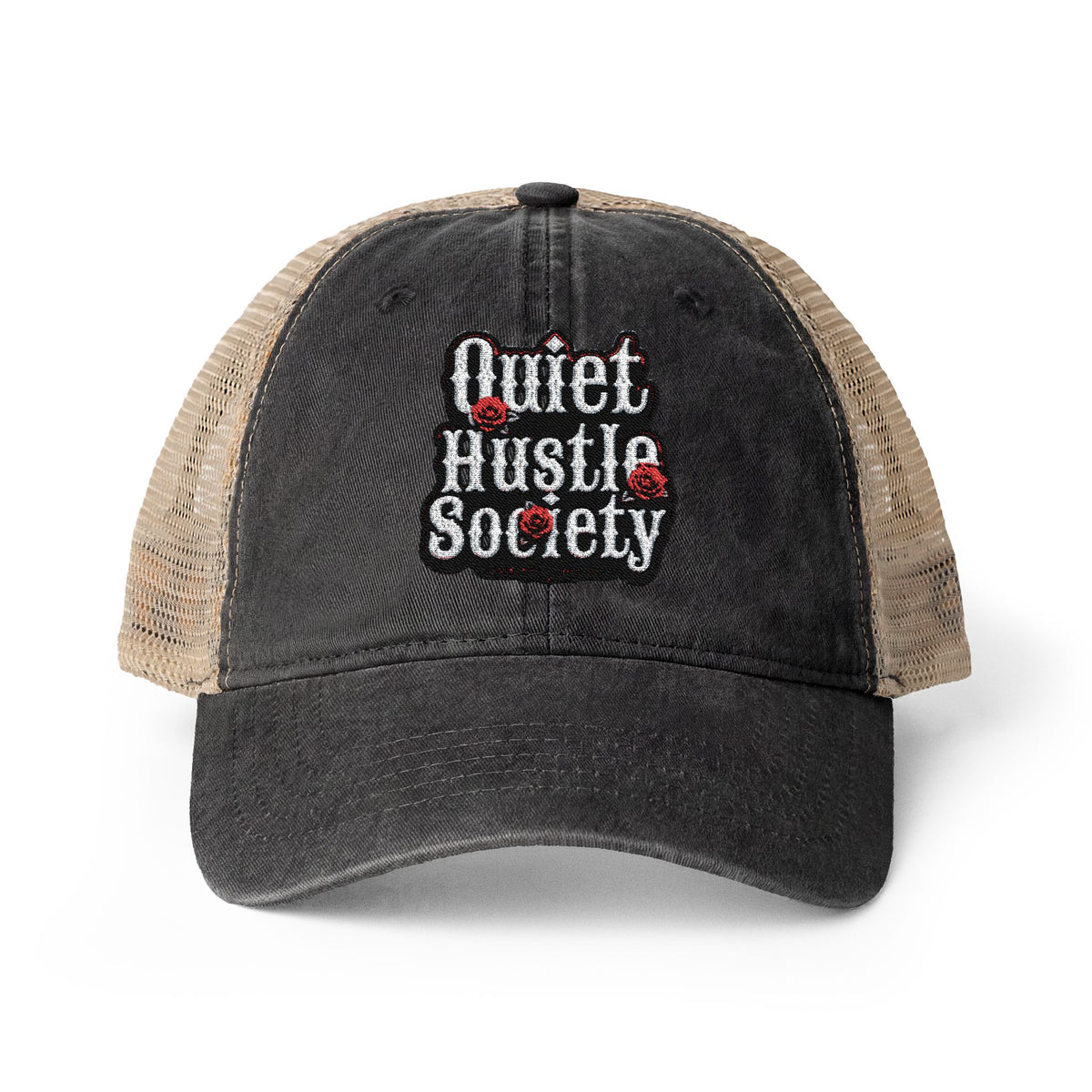 Women's QHS Washed Mesh-Back Cap