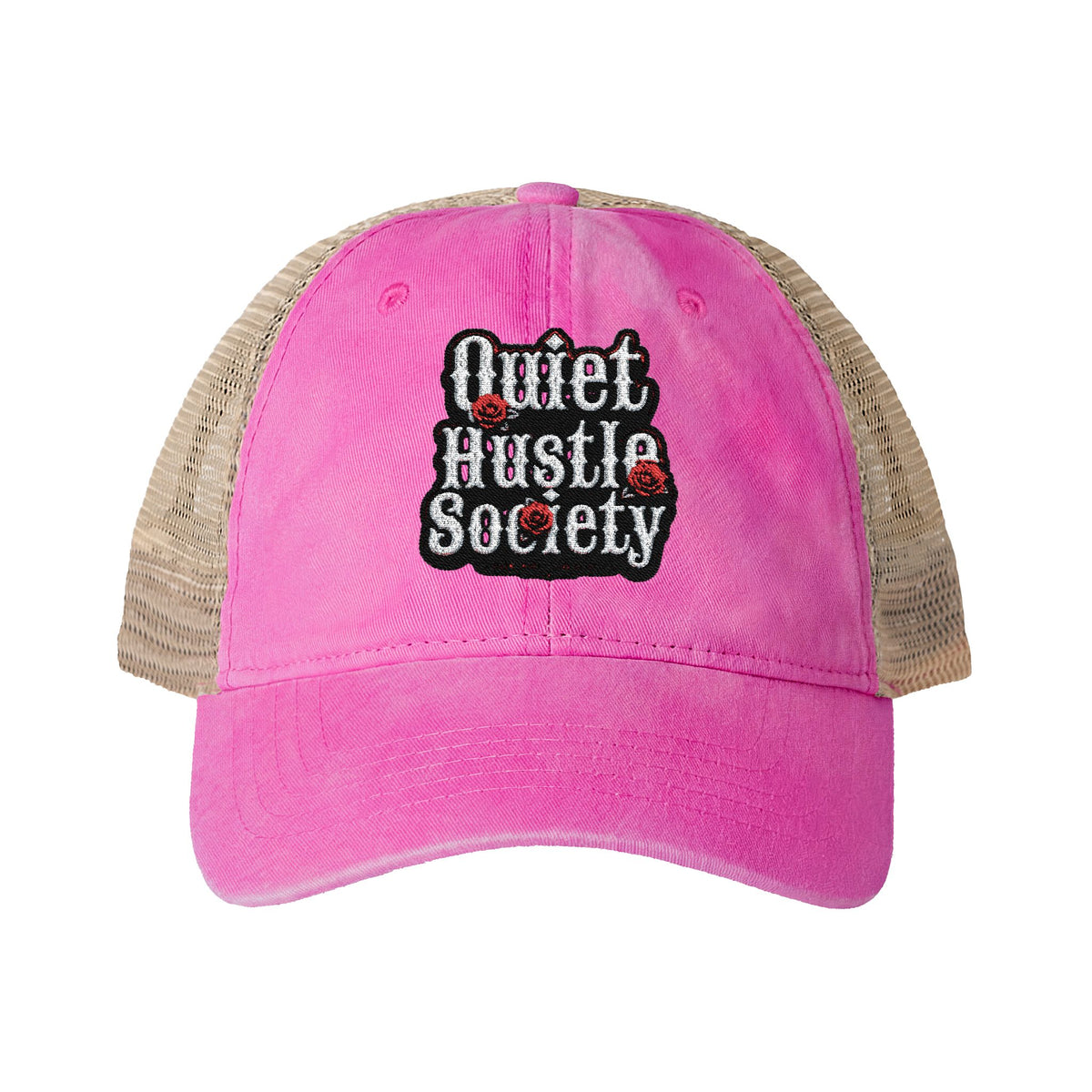 Women's QHS Washed Mesh-Back Cap
