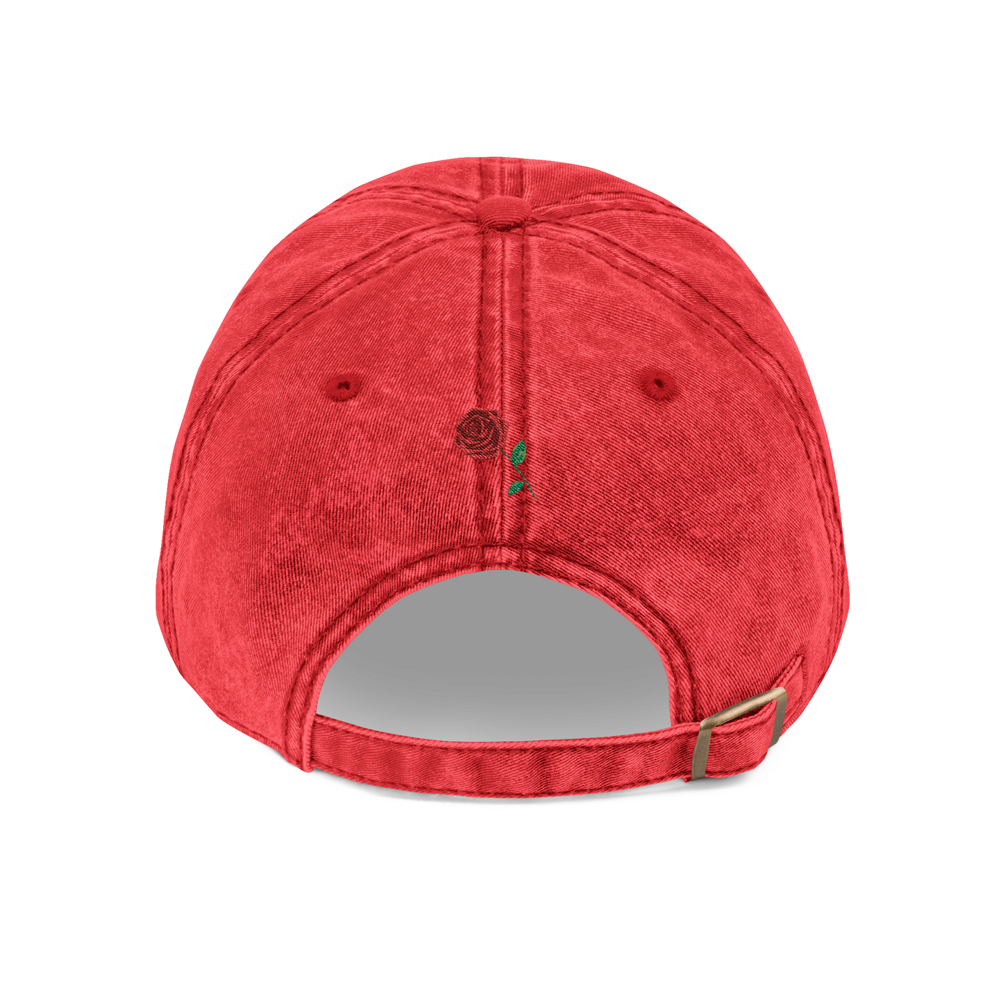 Vintage Embroidered Cap — "Quiet Hustle Society" Distressed Baseball Hat