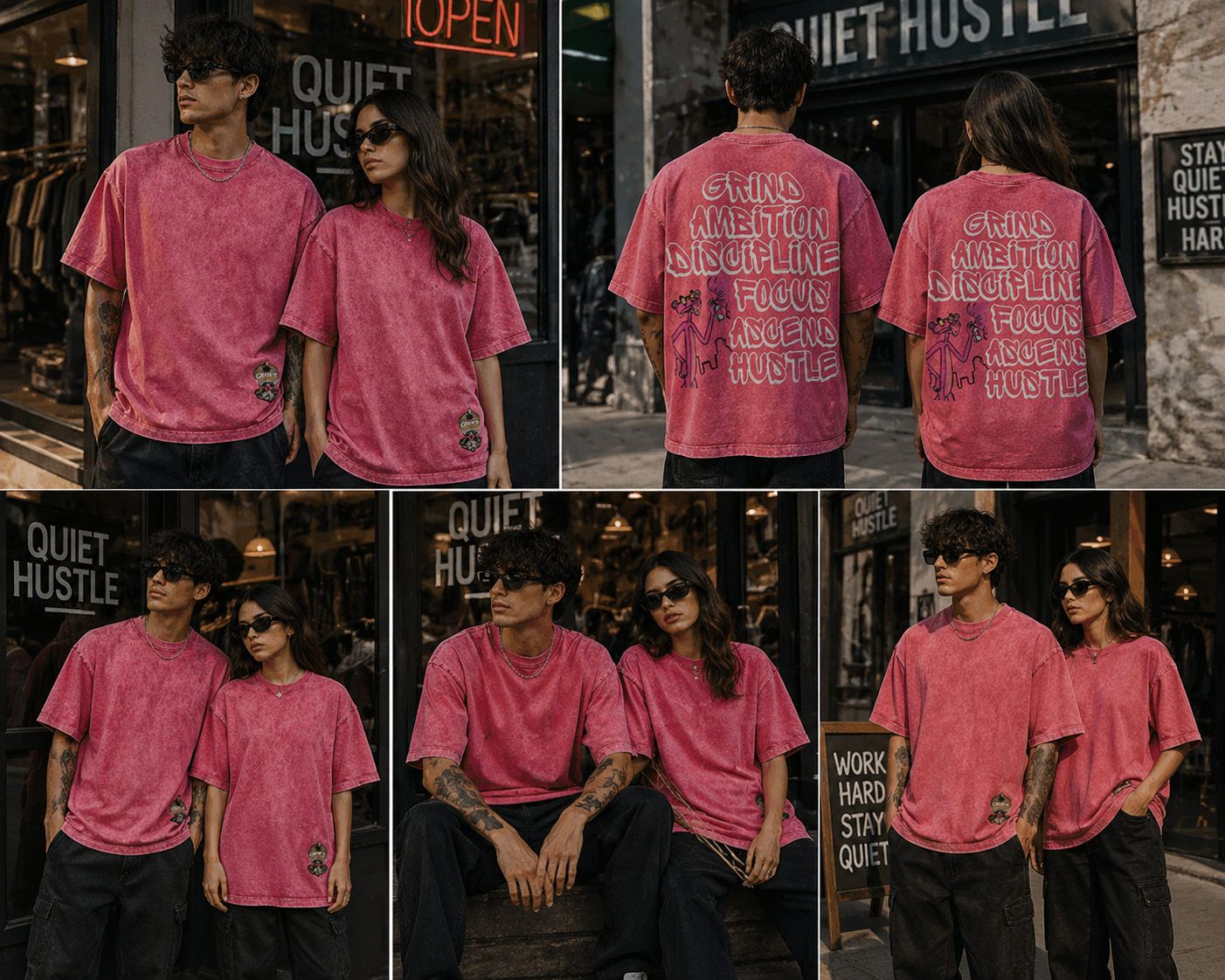 QHS Grind Mode Manifest Tee