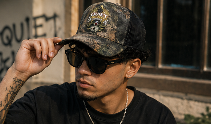 Quiet Hustle Society Trucker Cap