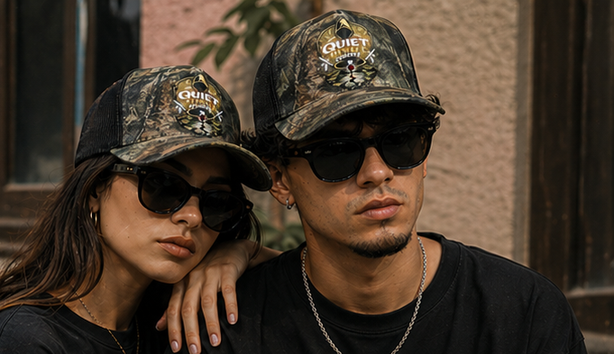 Quiet Hustle Society Trucker Cap