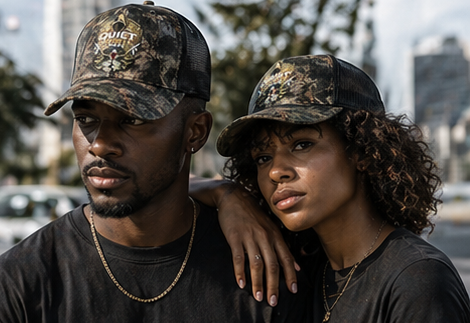 Quiet Hustle Society Trucker Cap