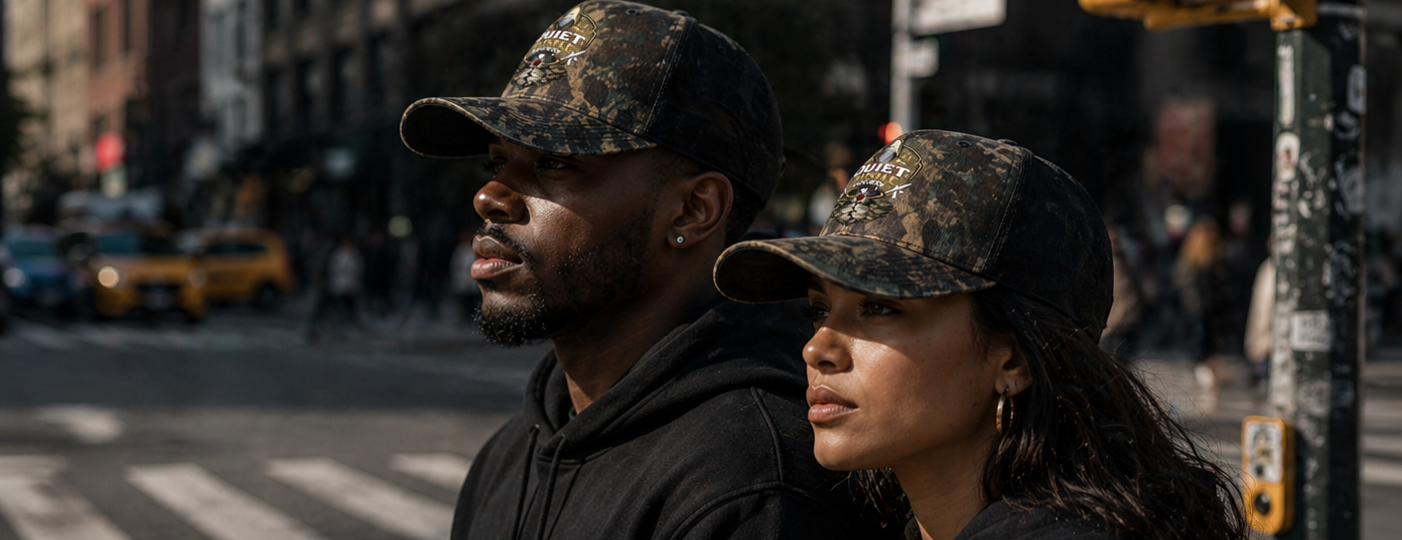 Quiet Hustle Society Trucker Cap