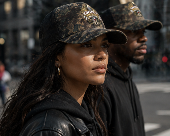 Quiet Hustle Society Trucker Cap