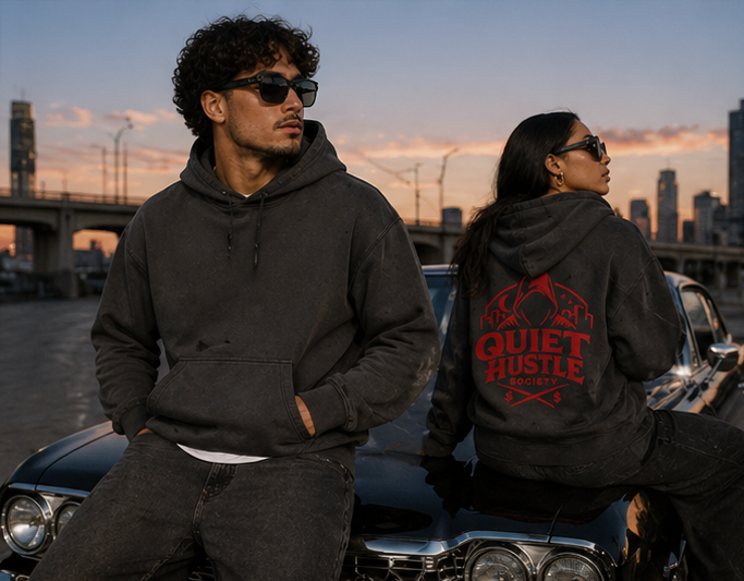 Quiet Hustle Dominance Hoodie