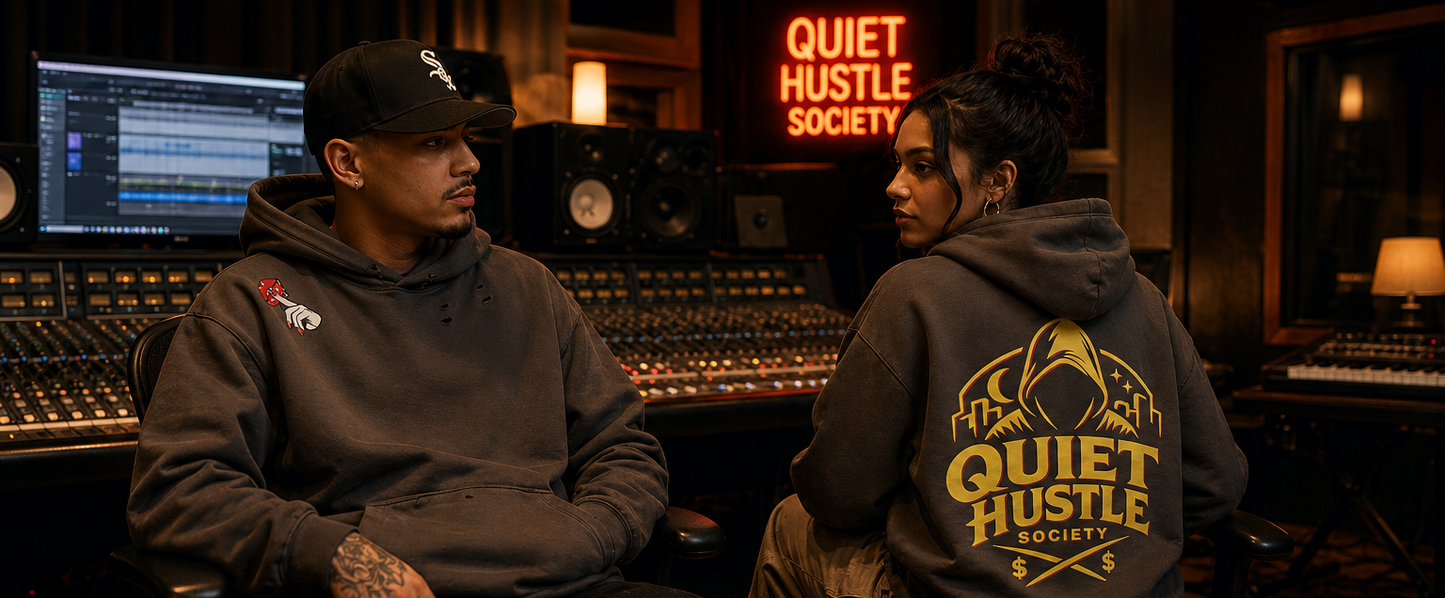 Quiet Hustle Dominance Hoodie