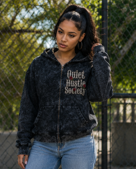 Quiet Authority Zip Hoodie
