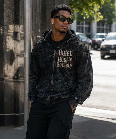 Quiet Authority Zip Hoodie