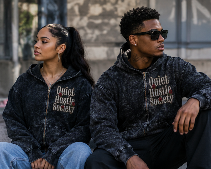 Quiet Authority Zip Hoodie