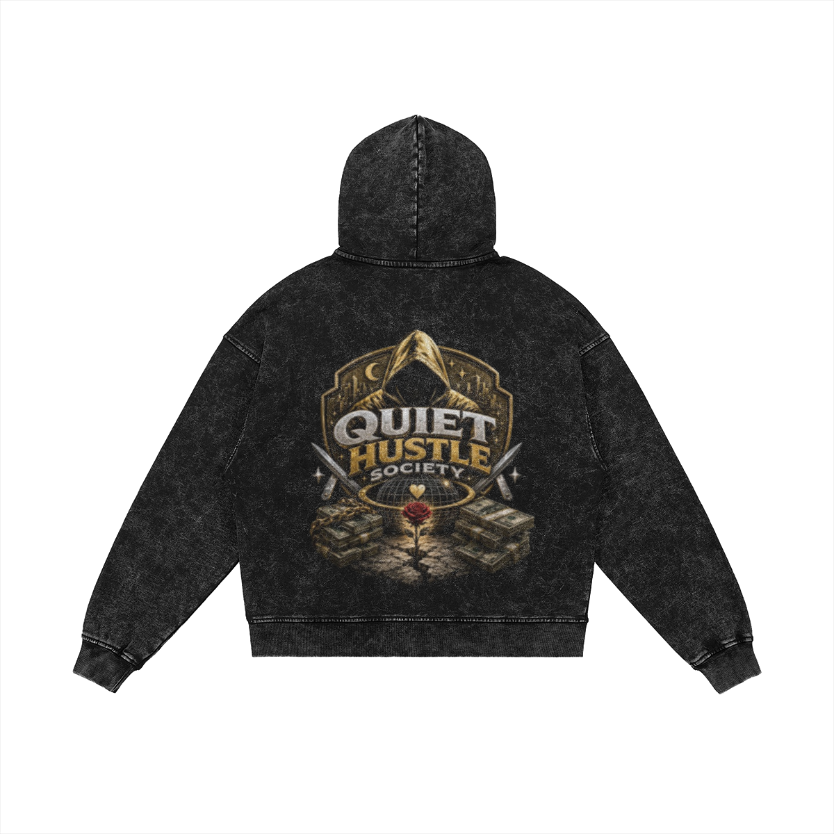 Quiet Authority Zip Hoodie