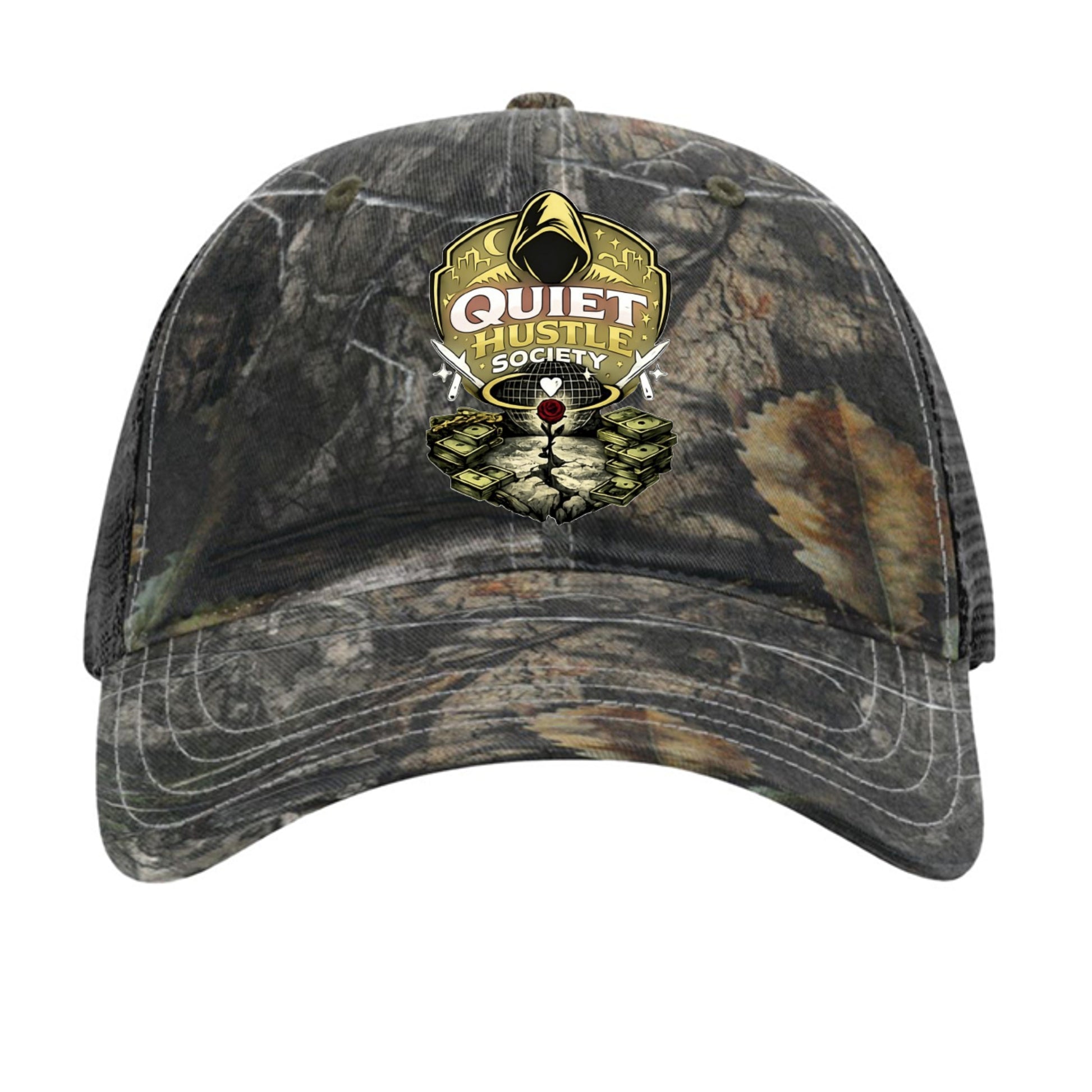 Mossy Oak Country DNA/ Black - 111P - FRONT