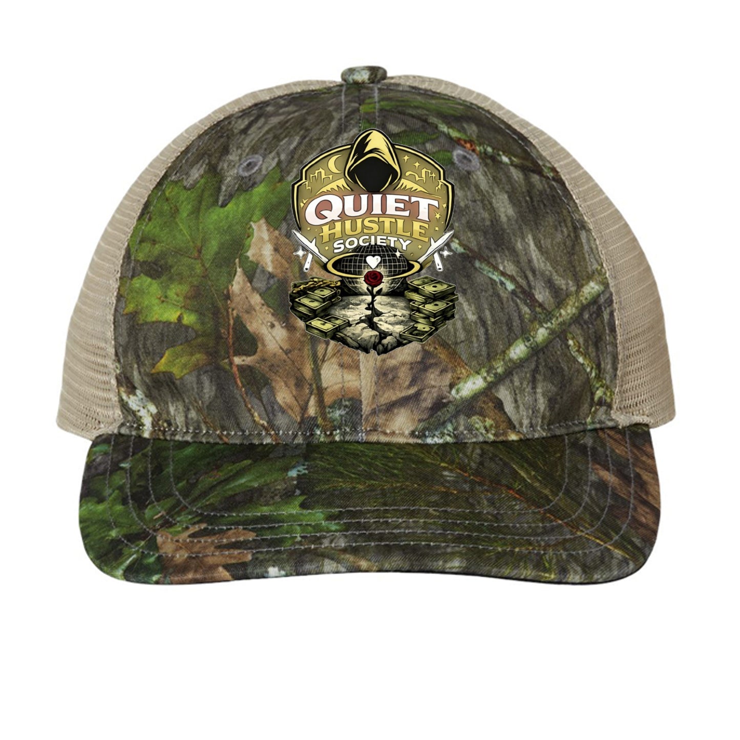 Mossy Oak Obsession/ Khaki - 111P - FRONT
